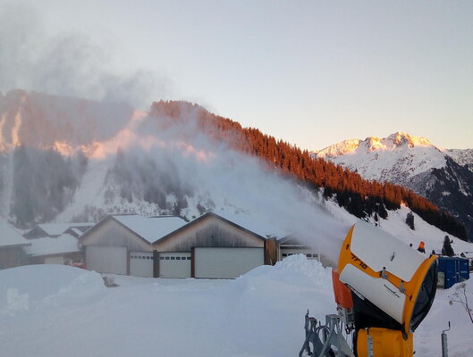 A la découverte de l'usine à neige